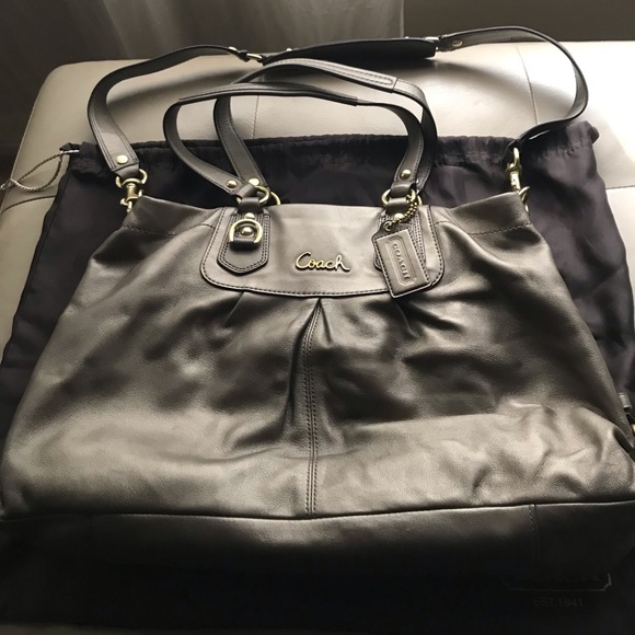 coach soft leather handbags